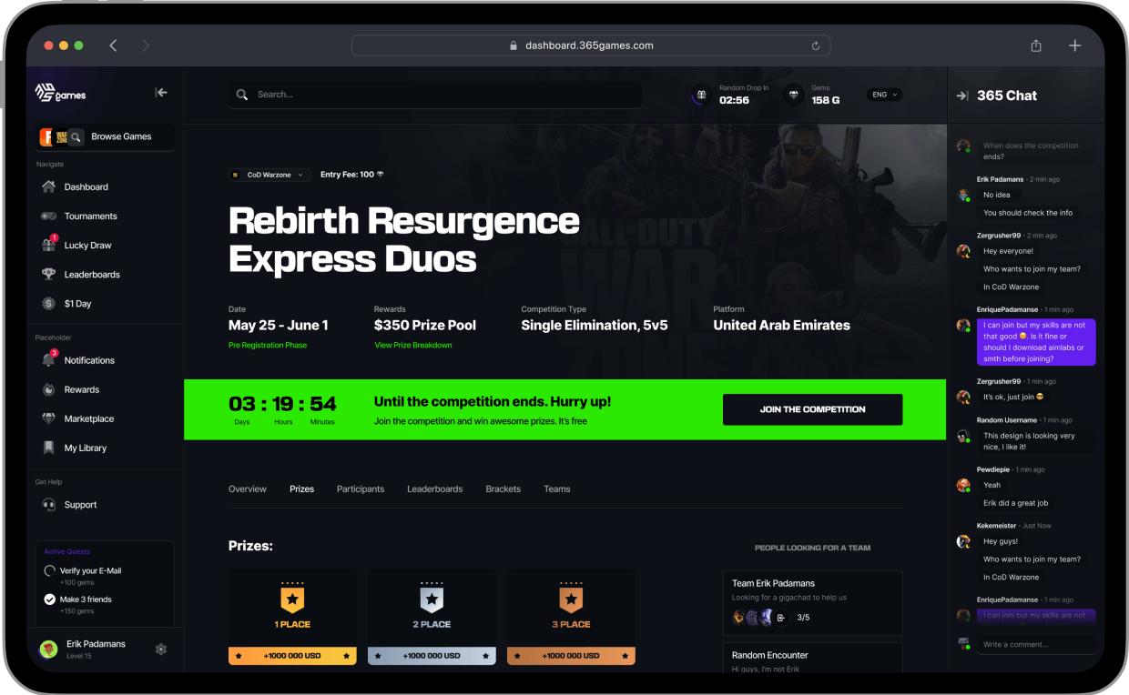 365games - goodface.agency